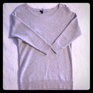 Ann Taylor light grey sweater